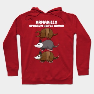 Possumadillo: The Ultimate Armor Fusion Hoodie